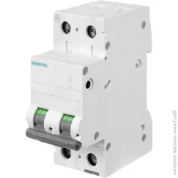 Siemens Автоматичний вимикач 2p C 32A 6кА 400V 5SL6232-7