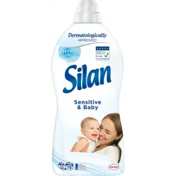 Кондиціонер для білизни Кондиціонер для білизни Silan Sensitive&Baby 1672 мл (9000101590272)