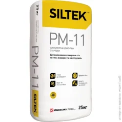Siltek Штукатурка РМ-11 цементная стартовая 25 кг