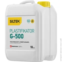 Siltek Пластификатор G-500 «Универсальный» 10 л