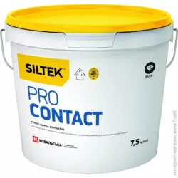 Ґрунтівка Siltek Грунтувальна фарба адгезионная Pro Contact 7,5 кг