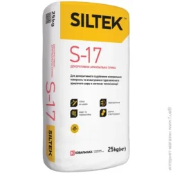 Siltek Декоративная штукатурка Армирующая S-17 25 кг