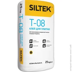 Siltek Клей для плитки T-08 25кг