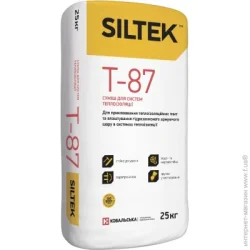Siltek Смесь для приклеивания и армирования T-87 25 кг