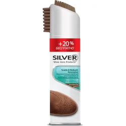 Silver Спрей-краска для обуви 300 мл коричневый