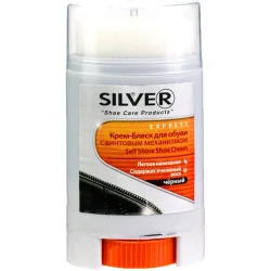 Silver Крем для взуття Преміум комфорт 50 мл чорний