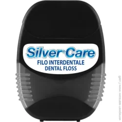 Набор зубных нитей на держателе Silver Care Зубная нить Carbon 50 м