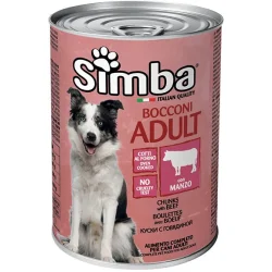 Консервы Simba Консерва для взрослых собак для всех пород. Adult говядина 415 г