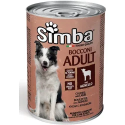 Консервы Simba Консерва для взрослых собак для всех пород. Adult ягненок 415 г