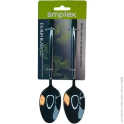 Simplex Набір чайних ложок Dublin Black 2 шт