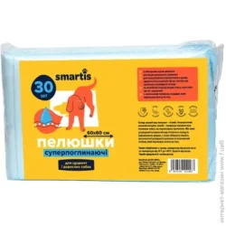 Пеленки, подстилки Smartis Пеленка 60x60 см, 38г/4г 30 шт. (9763053) для собак