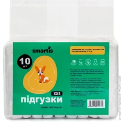 Smartis Подгузники XXS 10 шт. 28х22 см