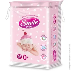 Smile Ватные диски baby 60 шт.