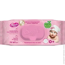 Влажные салфетки Smile Салфетки  born 72 шт.