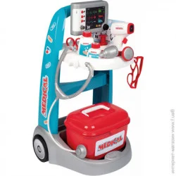 Дитяча побутова техніка Smoby Ігровий набір Медична мобільна клініка 340207