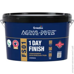 Sniezka Шпаклевка ACRYL-PUTZ FS01 1 ДЕНЬ ФИНИШ 5 кг