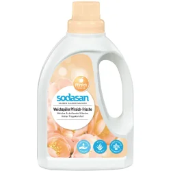 Кондиціонер для білизни Sodasan Fabric Softener Персик 750 мл (4019886016063) органический