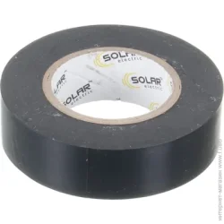 Solar Electric Изолента 19 мм x0,13 мм 20 м черный