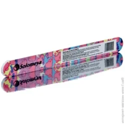 Пилка Solomeya Пилочка для нігтів для натуральних нігтів "Квіточки" 220/220 грит 72050