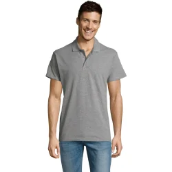 Спортивная футболка Sol`S Поло Summer II 11342360 р.S темно-меланжевый