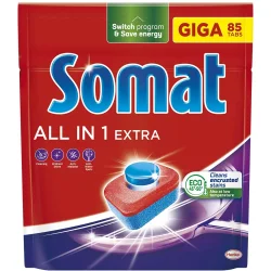 Таблетки для посудомийних машин Somat Пігулки для ГСМ All in one 85 шт.