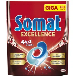 Таблетки для посудомийних машин Somat Excellence 60 шт (9000101550504)