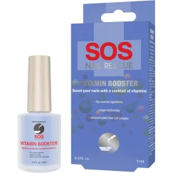 Комплекс Sos Nail Rescue Укрепитель Витаминный коктейль (с технологией использования стволовых клеток растений) 11 мл