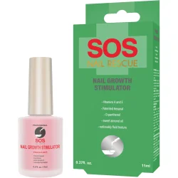 Комплекс Sos Nail Rescue Средство Стимулятор ускоренного роста ногтей (с витаминами А, Е и Гексаналем) 11 мл