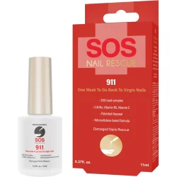 Комплекс Sos Nail Rescue Укрепитель 911 для сломанных ногтей 11 мл
