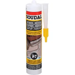 Soudal Герметик Aquafix для кровли прозрачный 280 мл