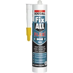 Soudal Клей-герметик FIX ALL FLEXI 290мл белый