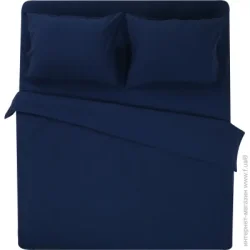 Комплект постельного белья Soundsleep Adriatic dark blue 2.0 темно-синий