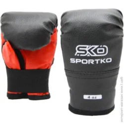 Рукавички Sportko Дитячий боксерський набір 1001 4oz чорний