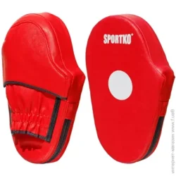 Лапа Sportko Лапы боксерские 4001-Red 18x30 см красный