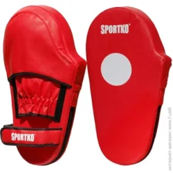 Лапа Sportko Лапы боксерские 4002-Red 23x40 см красный