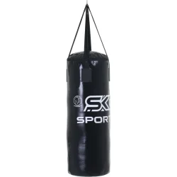 Sportko Боксерський мішок 70x30 см 25 кг чорний