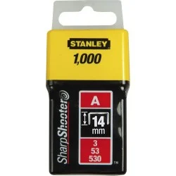 Скобы Stanley Light Duty A 14мм, 1000шт. (1-TRA209T)