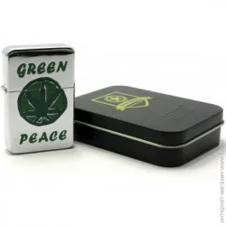 Star Зажигалка бензиновая Green Peace в Подарочной упаковке (28093)