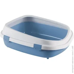 Відкритий лоток під наповнювач Stefanplast Queen 71х55х245 см пластик блакитний (8003507969117)