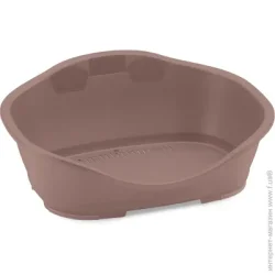 Stefanplast Лежак Sleeper 3" 81х55х32 см (коричнево-розовый)