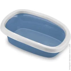 Открытый лоток под наполнитель Stefanplast Sprint 20 58х39х17 см пластик голубой (8003507967502)