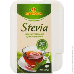 Сахар Steviasun Заменитель сахара Экстракт стевии сухой 300 шт.