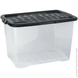 Strata Ящик для хранения 80 л прозрачный 370x400x800 мм