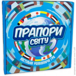 Настольная игра Strateg Флаги мира, укр. (648)