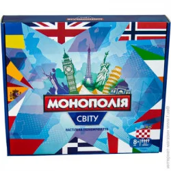 Настольная игра Strateg Настольная монополия мира (7007)