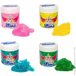 Strateg Слайм "Mi-mi Slimi" з фольгою, 150 г асорті (71817)