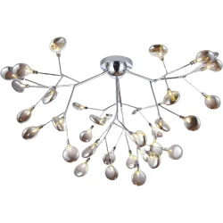 Strotskis Люстра потолочная Lamella 36x3 Вт G4 хром 556