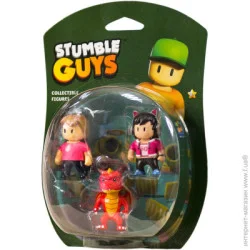 Stumble Guys оператор джина, дракон инферно, мисс стамбл 3 фигурки, 6см (SG2020-3)