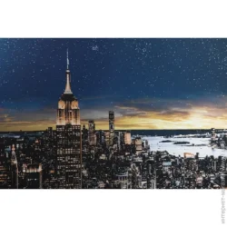 Styler Картина NY з ефектом металік скляна 70x100 см GL-14048