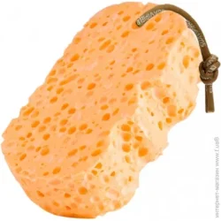 Suavipiel Мочалка (хлопок, лен-целлюлоза), оранжевая 000001946
